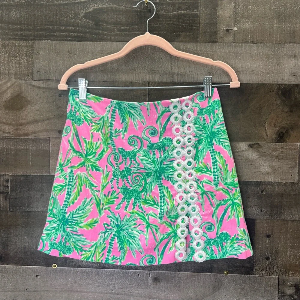 Lilly Pulitzer Skirt  Prosecco Pink Hangin Around Skort